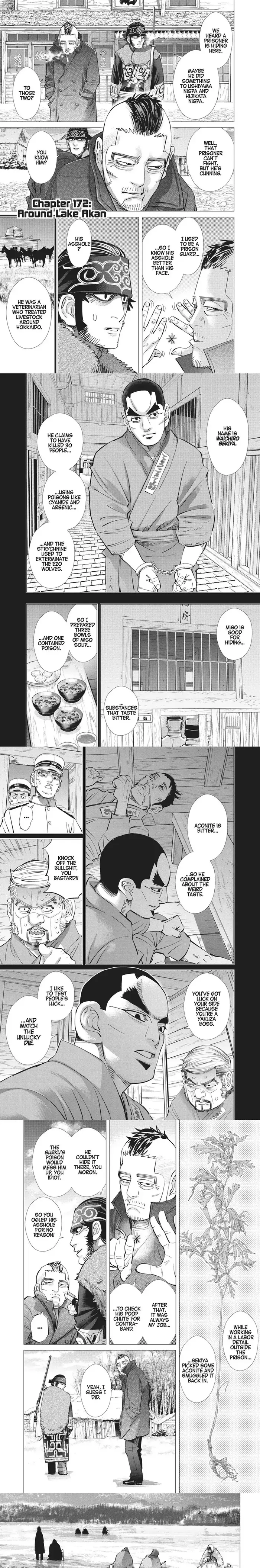 Golden Kamuy Chapter 172 image 1_optimized